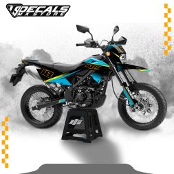 KAWASAKI KLX BF / G Graphics Kit 8