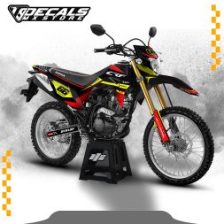 HONDA CRF 150 L Graphics Kit 24