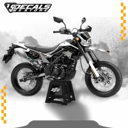 KAWASAKI D-TRACKER 150 NEW Graphics Kit 19