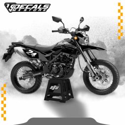 KAWASAKI D-TRACKER 150 NEW Graphics Kit 17