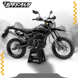 KAWASAKI D-TRACKER 150 NEW Graphics Kit 11