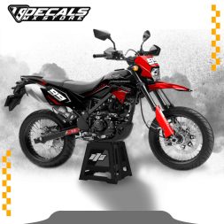 KAWASAKI D-TRACKER 150 NEW Graphics Kit 9