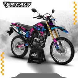 HONDA CRF 150 L Graphics Kit 3