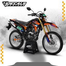 HONDA CRF 150 L Graphics Kit 70